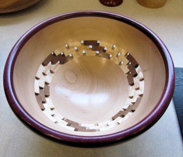 Chris Withall's winning segmented bowl